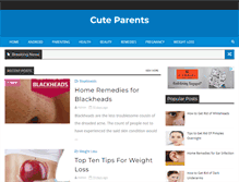 Tablet Screenshot of cuteparents.net